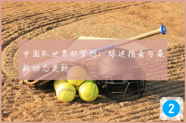 中国队世界杯梦想：球迷指南与最新动态更新